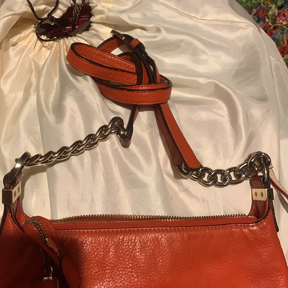 Michael Kors Burnt orange leather crossbody - Picture 4 of 8